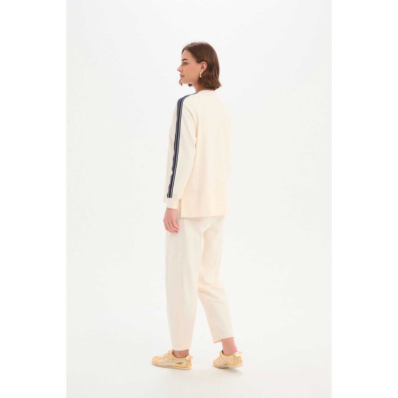 TIRELLI Stripe Sleeve Sweat image number 9